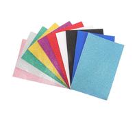 GARIOUANS 10 feuilles Mousse Autocollante Pailletée pour DIY Artisanat et Décoration