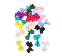 GARIOUANS 10 Paires Barrettes Garçon Fille Nœud Colorées Pinces Bec Canard Confortables pour Filles Tout-petites Maintien Agréable pour École Anniversaires Fêtes