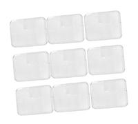 GARIOUANS 10 pièces Barbecue Jetable Aluminium Résistant Lot de Maille Fine pour Cuisson Uniforme Accessoires pour Barbecue Portable Cuisson Extérieure et Pâtisserie