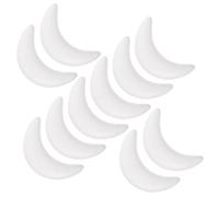 GARIOUANS 10 Pièces Boules de Mousse Artisanales Forme de Lune Décorations de Noël DIY pour Sapin Légères et Lisses Accessoires Créatifs pour Garçon Fille et Fêtes