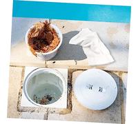 GARIOUANS 10 Pièces Chaussettes Filtre pour Skimmer de Piscine Élastiques Accessoires pour Piscine Enterrée Protège Panier Skimmer Saletés Faciles à Utiliser Compatibles avec Paniers