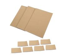 GARIOUANS 10 Pièces Notepad Portable Blank Kraft Paper Journal Auto Copy Memo Book For Office Travel Classroom Use