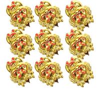 GARIOUANS 10 Pièces Pendentifs Dragon Doré Suspendus Décoration Chinoise pour Maison Festival Nouvel An Chinois Accessoires DIY