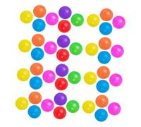 GARIOUANS 100 Pièces Boules Plastique Souples Multicolores Jouets Ronds pour Fosse à Balles Garçon Fille Bain Tunnel Garçon Fille