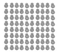 GARIOUANS 100 Pièces Five Element Blessing Charms Set Chinese Style Pendants For Necklace Earrings Bracelet Making Multipurpose Alloy Craft Accessories Mixed Pack