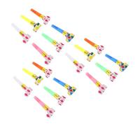GARIOUANS 100 pièces Sifflets Colorés de Fête pour Garçon Fille Jouets de Sifflet Créatifs pour Anniversaire et Événements Festifs Modèles Aléatoires