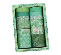 GARIOUANS 12 rouleaux Ruban Washi Scrapbooking Motifs Délicats Autocollant Adhésif Décoratif pour Journal Créatif et Albums DIY