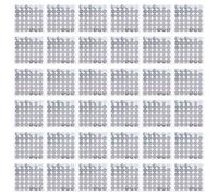 GARIOUANS 14 Feuilles Étiquettes Holographiques Tamper Evident Autocollants Adhésifs Ronds Anti-contrefaçon avec Embossage pour Sécurité des Emballages Commerciaux et Décorations Festives