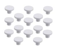 GARIOUANS 15 pièces Bases Céramique Coralline pour Aquarium Eau Mer Supports pour Reproduction et Croissance Coraux Durs Blancs Adaptés Propagation Coraux Vivants