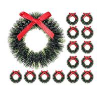 GARIOUANS 15 Pièces Maison de Poupée Décorations Compactes et Réutilisables pour Mobilier Ornement Accessoires Paysage Fée