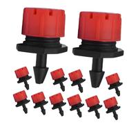 GARIOUANS 150 pièces Émetteurs Irrigation Goutte à Goutte Ajustables pour Jardin Pelouse Têtes Micro Arrosage Réglables pour Système Arrosage Plantes Fleur Potager