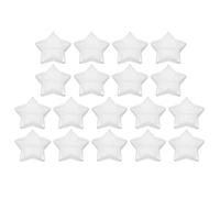 GARIOUANS 18 Pcs Boules de Noël Transparentes à Remplir D’Étoile, Plastique Léger Creux, 18 Pièces, Dimensions 103X103X43 MM, Décorations de Noël Pendantes pour Sapin et Fêtes de Fin D’Année