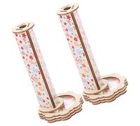GARIOUANS 2 Ensembles Kaleidoscope DIY Kit for Compact Wooden Craft Toy Enhancing Observation and Creativity Outdoor Kaleidoscopes for Children S Learning and Play