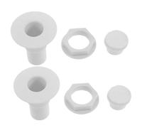 GARIOUANS 2 Ensembles Plastic Freezer Drain Plugs Refrigerator Hole Stoppers Cold Resistant Replacement For Chest Freezers Easy Installation And Compatibility
