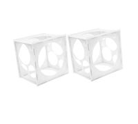 GARIOUANS 2 Pièces Boîte à Mesurer Pour Ballons Outil D'expansion De Ballon Boîtes à Ballons Ballon Attaquant Cuillère Doseuse Électronique Outil Ouvre-ballon Pour Le Rembourrage Blanche Pvc
