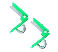 GARIOUANS 2 pièces Ciseaux à Bourgeons Ergonomiques pour Fruit et Fleur Lames Antirouille Outils Compacts Multifonctions pour Jardinage et Couleur Aléatoire Couleur Aléatoire