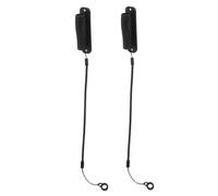 GARIOUANS 2 Pièces Fixation Stylo Élastique avec Support Adhésif Double Face Cordon Ressort Extensible pour Stylets Stylos Bille et Pencils Perte pour Bureau École et Comptoir