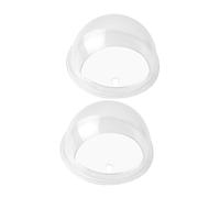 GARIOUANS 2 Pièces jardinière Suspendu Mural décoration Aquarium Planteur Mural Acrylique Taupe à Fleurs Pot à Fleurs Petit Bol à Poisson Chariot à Transparent