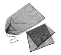 GARIOUANS 2 Pièces Lot de 2 Paquet de Ramassage pour Broyeur de Branches Électrique, Filet Résistant, 121 X 61 CM, Collecte de Sciure et Débris de Jardin, Paquet de Rechange Pratique pour