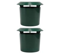 GARIOUANS 2 Pièces Lot de Pièges Escargots Jardin Pratiques Plastique Faciles à Nettoyer pour Potager et Balcon Simple et Sûre Les Limaces