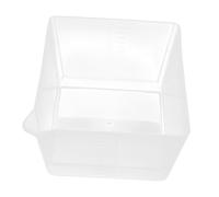 GARIOUANS 2 pièces Lot de Plateaux en Acrylique pour Balance Électronique Plateau de Pesée Compact et Réutilisable Adapté Cuisine Boulangerie Magasin de Fruits