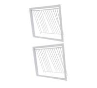 GARIOUANS 2 pièces Porte pour Pigeons Porte Dentrée Pratique pour Cage à Oiseaux Installation Facile pour Piège et Maison Extérieure