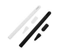 GARIOUANS 2 pièces Protège-Stylet Silicone Compatible Crayon Numérique 2ème Génération Housse Antidérapante Couverture Protectrice Perte et Chute Étui de Voyage Pratique Lot