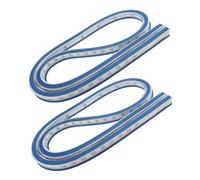 GARIOUANS 2 pièces Règle Flexible Double Face Souple pour Couture Dessin et Tracé de Courbes Précises Outil de Mesure Adapté Conception de Vêtements et Projets Artistiques