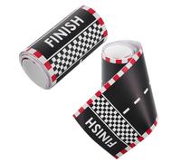GARIOUANS 2 Pièces Road Tape for Toy Cars Creative Race Track Stickers for Playrooms Easy to Apply and Remove Interactive Toy Car Accessories