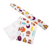 GARIOUANS 2 Pièces Stroller Armrest Cover Cotton Handlebar Sleeve Non-slip Protective Grip Diameter Pattern For Pushchair And Walker