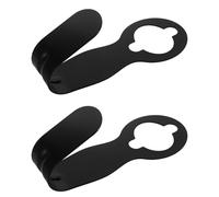 GARIOUANS 2 Pièces Support Mural Robuste pour Tuyau Arrosage avec Crochet Métal Organisateur Extensible pour Jardin Protège les Plis et Enchevêtrements Porte-tuyau Multifonction pour