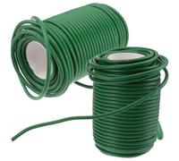 GARIOUANS 2 Rouleaux Attaches Flexibles de Jardin pour Fixation Plantes Liens Souples pour Vignes et Câbles Outil Polyvalent pour Support Végétal et Câblage Intérieur Extérieur