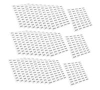 GARIOUANS 20 feuilles Étiquettes Numérotées Autocollantes Rectangulaires pour Organisation Classification et Identification Pratique des Objets