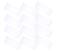 GARIOUANS 20 Pièces Porte-billets PVC Étanche pour Billets Commémoratifs Protège-billets Transparent Résistant à Humidité pour Collectionneurs et Entreprises