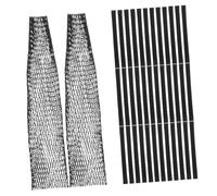 GARIOUANS 200 pièces Filet de Protection pour Boutons de Fleurs Maille Respirante Flexible et Décorative Couvre-Boutons pour Roses Chrysanthèmes et Fleurs Noir