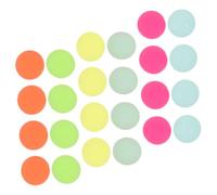 GARIOUANS 24 pièces Balle Rebondissante Lumineuse Lot de Boules Colorées Boules de Jeu Nocturne pour Fêtes et Animations Balle Sensorielle à Effet Phosphorescent Couleur Couleur Aléatoire