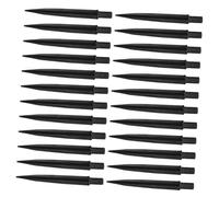 GARIOUANS 24 pièces Piquets Métalliques de Remplacement pour Lumières Solaires Extérieures Accessoires Installation Facile Durables et Polyvalents pour Éclairage de Jardin Allée Terrasse et