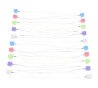 GARIOUANS 25 Pièces Boîte à Dents de Lait Garçon Fille avec Cordon Rangement Plastique pour Premières Dents Coffret Souvenir pour Garçon Fille Organiseur Compact et Portable pour École Fête