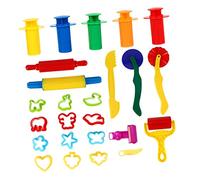 GARIOUANS 25 pièces Set de Outils de Pâte à Modeler Colorés pour Garçon Fille Kit Éducatif pour Activités Manuelles et