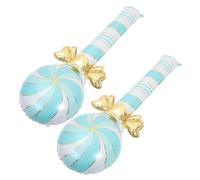 GARIOUANS 2pièces Ballons De Noël Décoratifs Aluminium Ballons Gonflables à Thème De Noël Articles De Décoration De Fête
