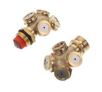 GARIOUANS 2pièces Pulvérisateur Arrosage pour Pelouse Et Jardin Irrigation Agricole Pratique Buse De Pulvérisation Uniforme pour Rafraîchissement Et Arrosage Extérieur