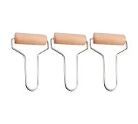 GARIOUANS 3 Pièces Bois pour Argile Outils Polyvalents pour Modelage Pâtisserie Compact pour Loisirs Créatifs Accessoires Poterie Ergonomiques et Faciles à Nettoyer