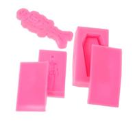 GARIOUANS 3 Pièces Moule Silicone Squelette Halloween Coffret Moules Flexibles pour Résine Époxy Décorations DIY Bijoux Fantaisie et Pâtisserie Compatible Fondant et Design Détaillé