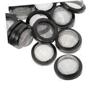 GARIOUANS 30 pièces Rondelles Filtre Tuyau Acier Inoxydable avec Joint Caoutchouc Kit de Réparation pour Robinet et Impuretés Étanches et Durables