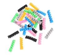 GARIOUANS 30 Pièces Silicone Data Cable Protectors Flexible Charging Cord Saver for Use Break Cable Covers in Colors