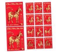 GARIOUANS 360 Pièces Lucky Money Envelopes Year Of The Horse Hong Bao Packets For Lunar Year Wedding Festival Celebration
