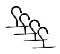 GARIOUANS 4 ensembles Lot de Crochets de Plafond pour Suspendre Plantes et Pots de Fleurs Supports Muraux Robusts pour Jardinières Extérieures Accroches Suspendues pour Balcon et