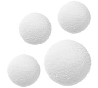 GARIOUANS 4 pièces Balles Filtrantes Piscine Réutilisables Boules Filtration Légères et Élastiques pour Filtre Piscine et Aquarium Accessoire Professionnel de Filtration