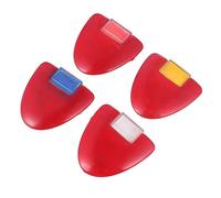 GARIOUANS 4 Pièces Craie de Couture Forme de Cœur Craie à Marquer pour Tailleurs Accessoires de Couture Blanc Rouge Bleu Jaune Outil Ergonomique pour Marquage sur Types de Tissus