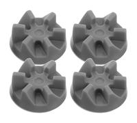 GARIOUANS 4 Pièces Kit de Remplacement pour Mixeur 4 Pièces Accouplement en Caoutchouc Gris à 6 Dents Filetage 5 Mm Coupleur D'entraînement Moteur Solide pour Mixeur